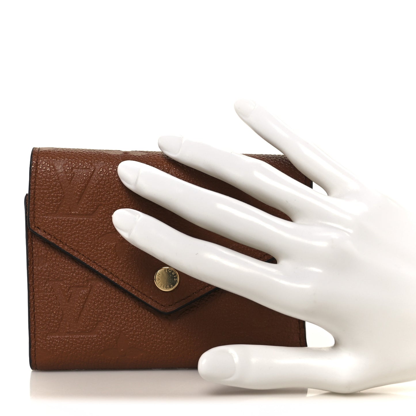 Empreinte Victorine Wallet Cognac
