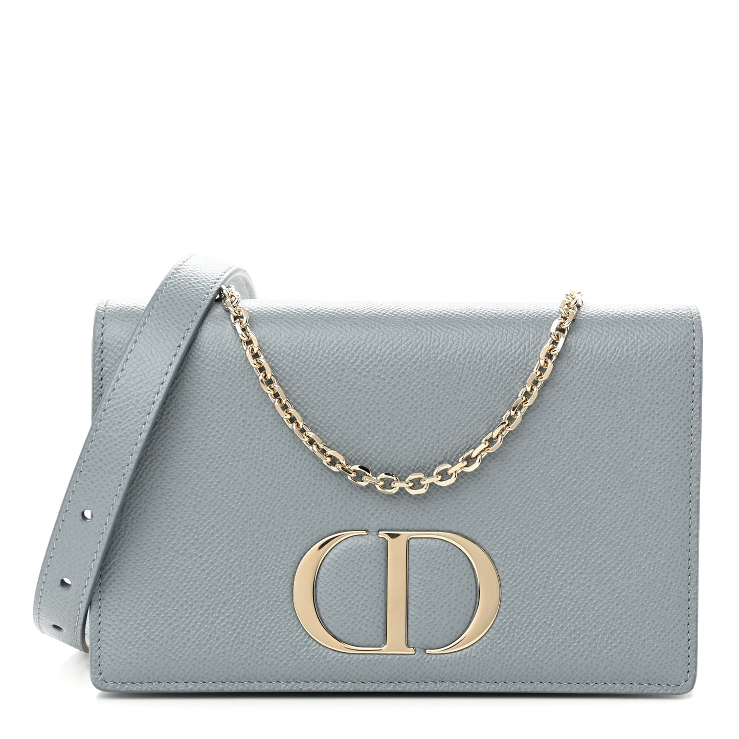Calfskin 30 Montaigne 2 in 1 Pouch Cloud Blue
