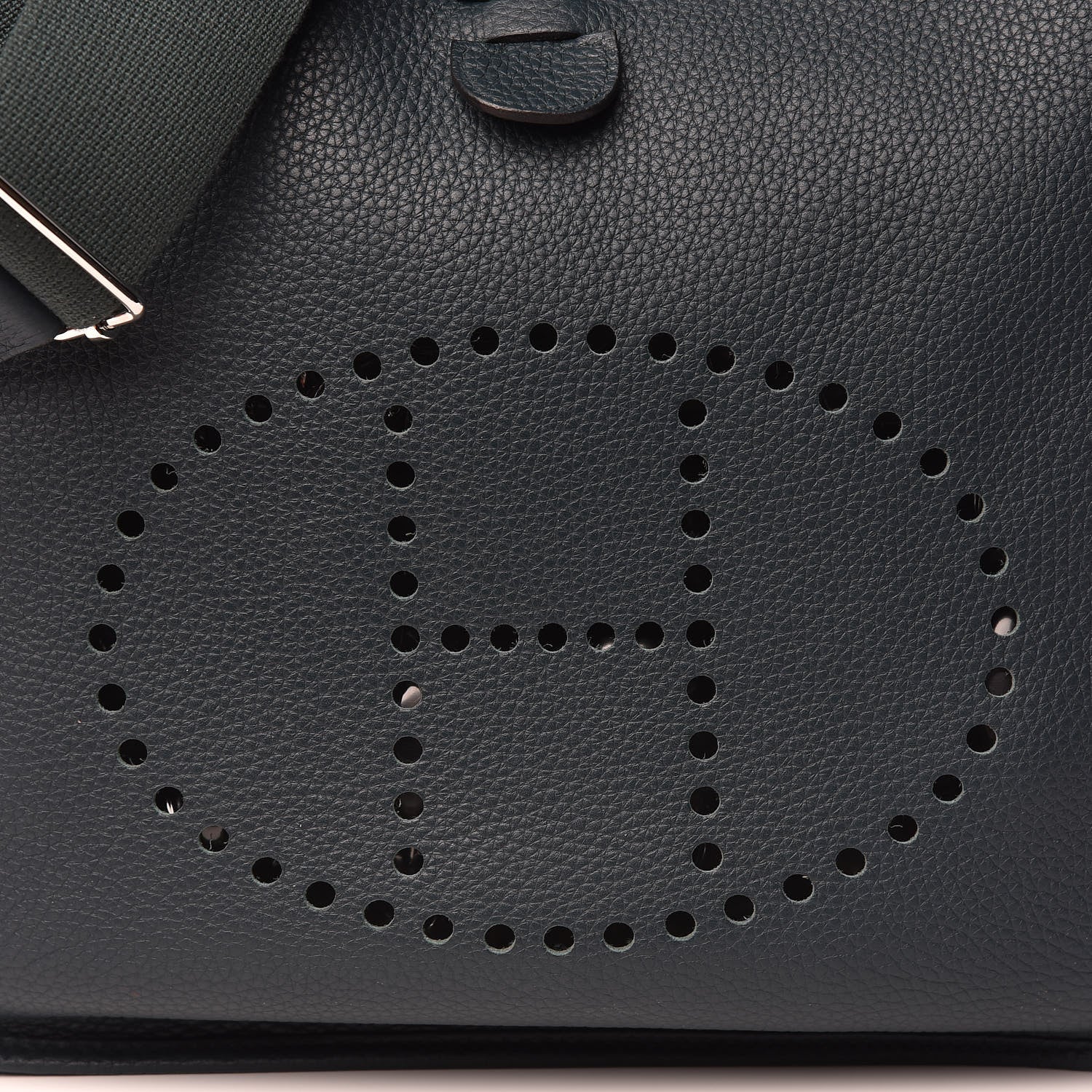 Hermes Taurillon Clemence Evelyne III GM Vert Cypress 8 of 11