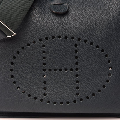 Hermes Taurillon Clemence Evelyne III GM Vert Cypress 8 of 11