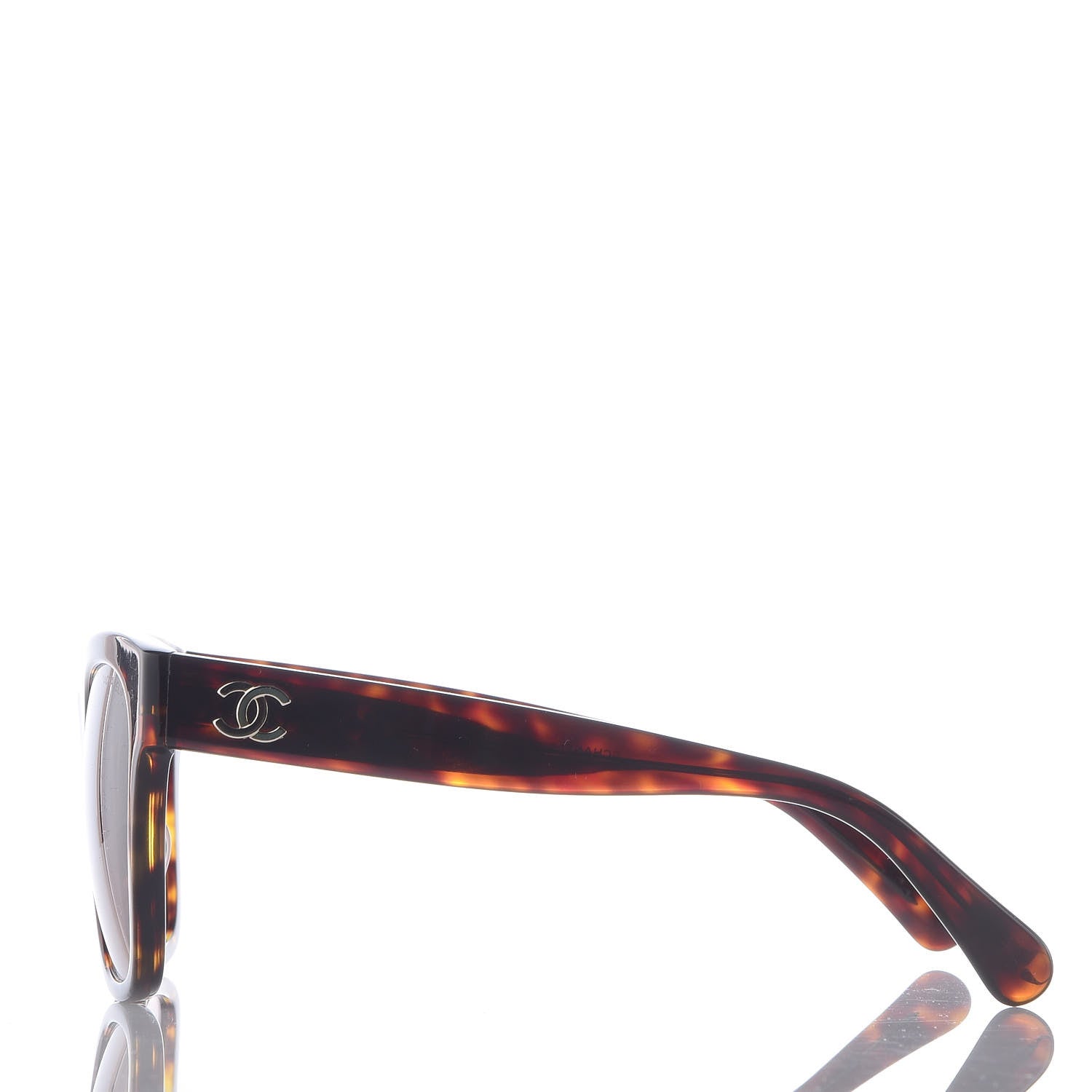 Chanel Acetate Runway Square Sunglasses 5380-A Dark Tortoise 3 of 7