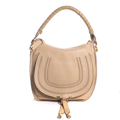 Chloe Calfskin Medium Marcie Hobo Beige 1 of 11