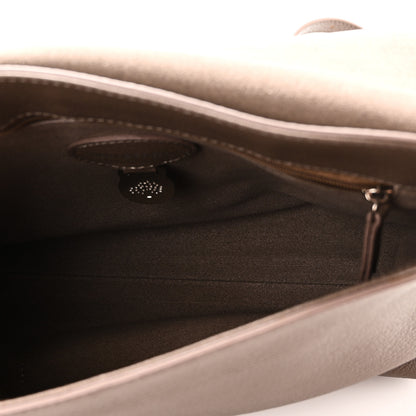 Mulberry Grained Calfskin Freya Satchel Clay 4 of 8