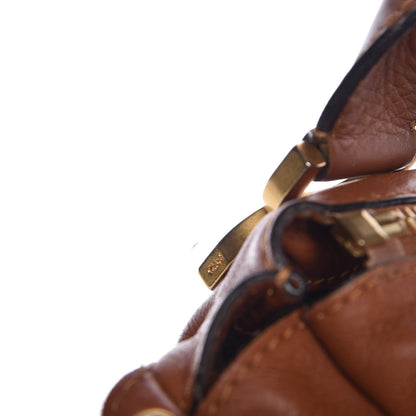 Chloe Calfskin Medium Marcie Satchel Tan 14 of 19