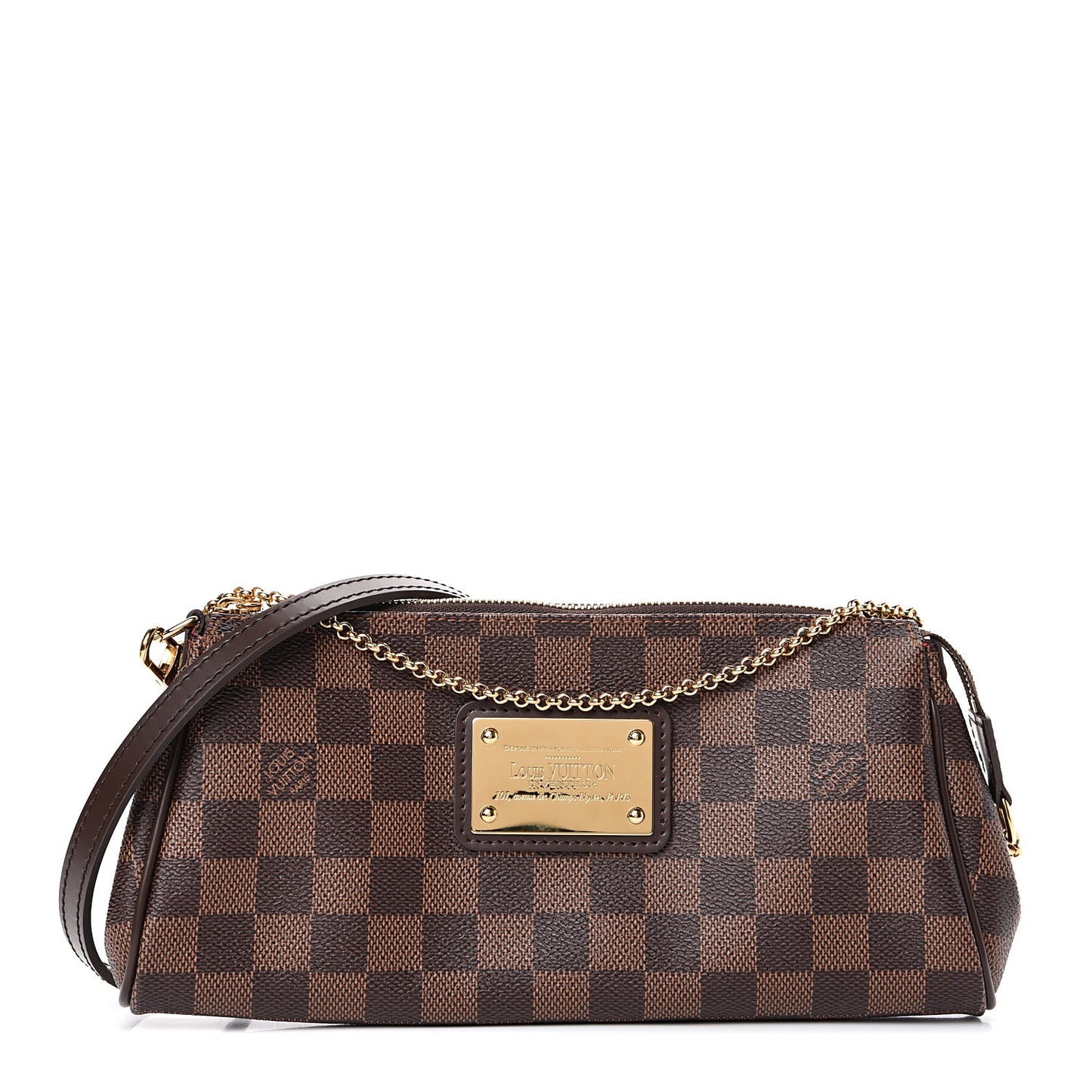 Damier Ebene Eva Clutch