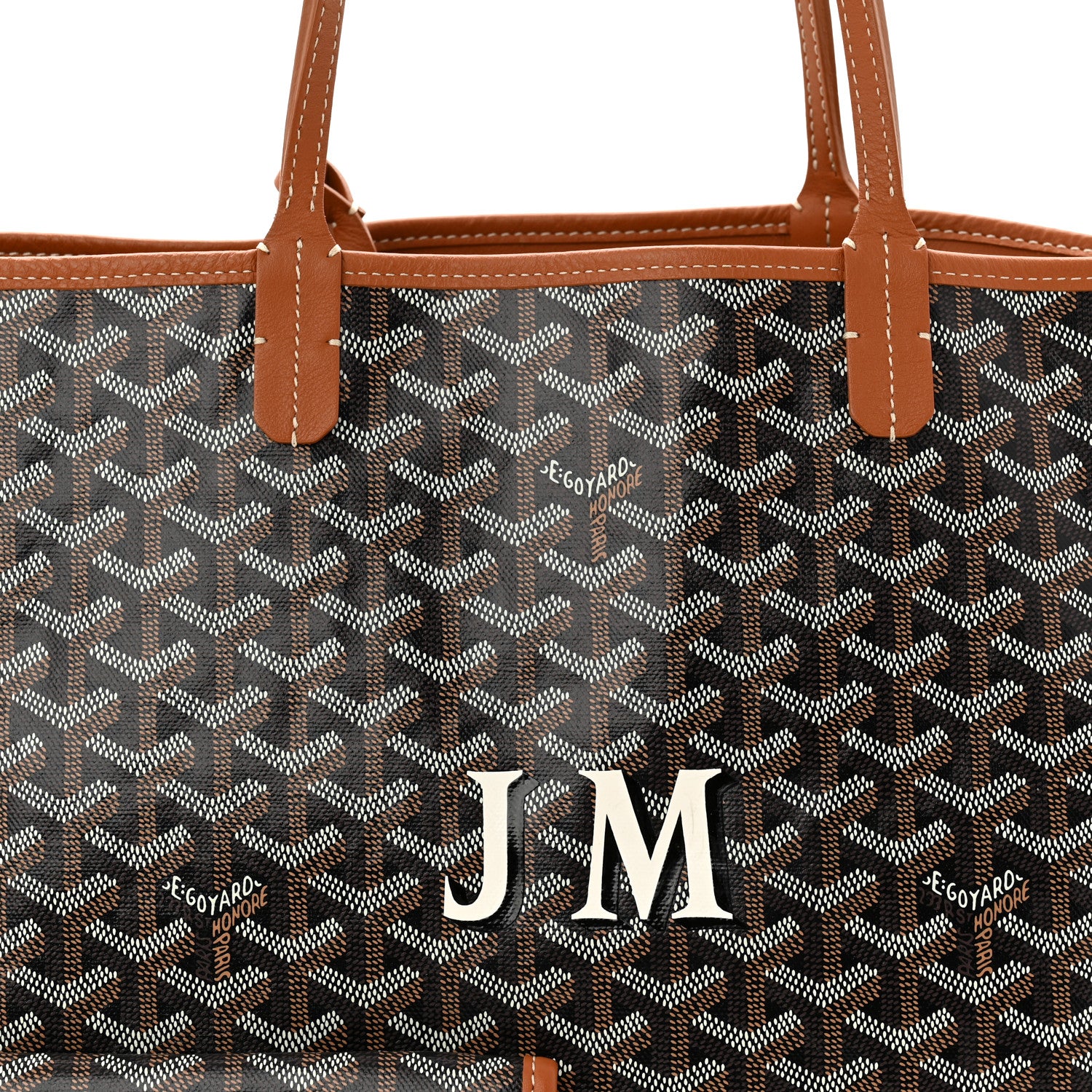 Goyard Goyardine Reversible Anjou PM Black Gold 13 of 17