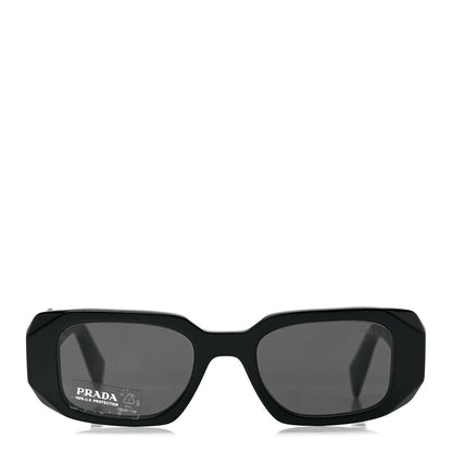 Prada Acetate Symbole Sunglasses SPR 17W Black 2 of 6