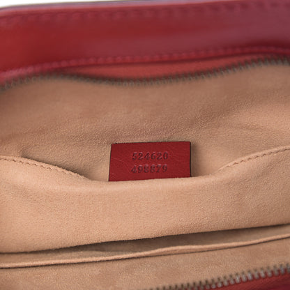 Gucci Piuma Lux Calfskin Small Re(Belle) Crossbody Bag Romantic Cerise 6 of 9