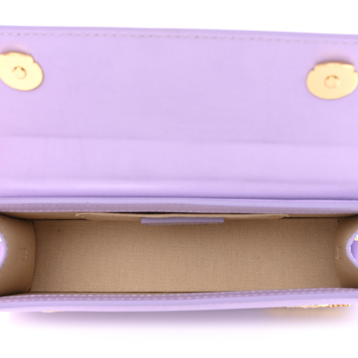 Smooth Calfskin Le Chiquito Long Lilac