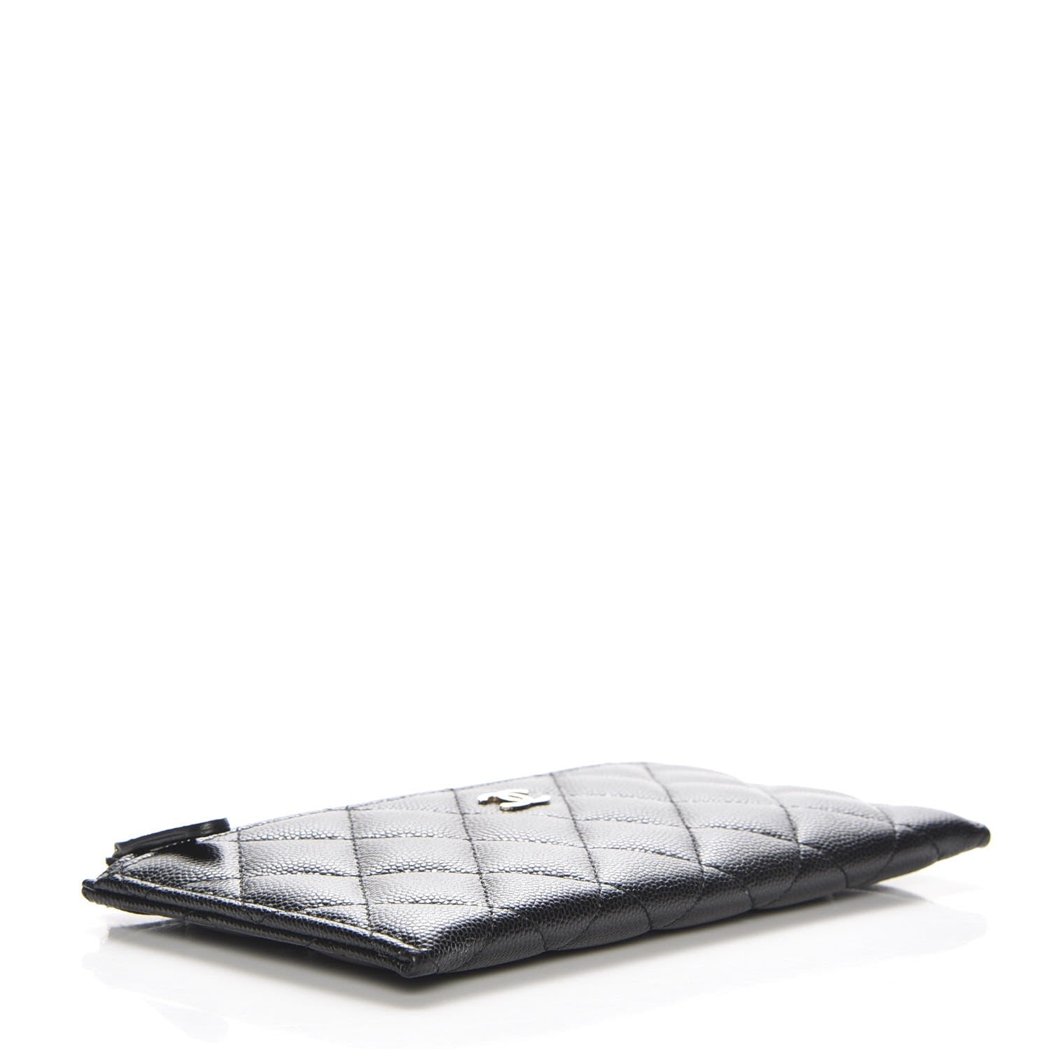 Chanel Caviar Quilted Classic Zip Pouch Black 4 of 8