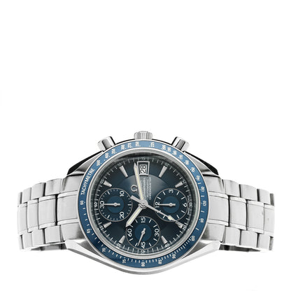 Omega Stainless Steel 40mm Speedmaster Date Automatic Chronograph Watch Blue 3212.80 2 of 4