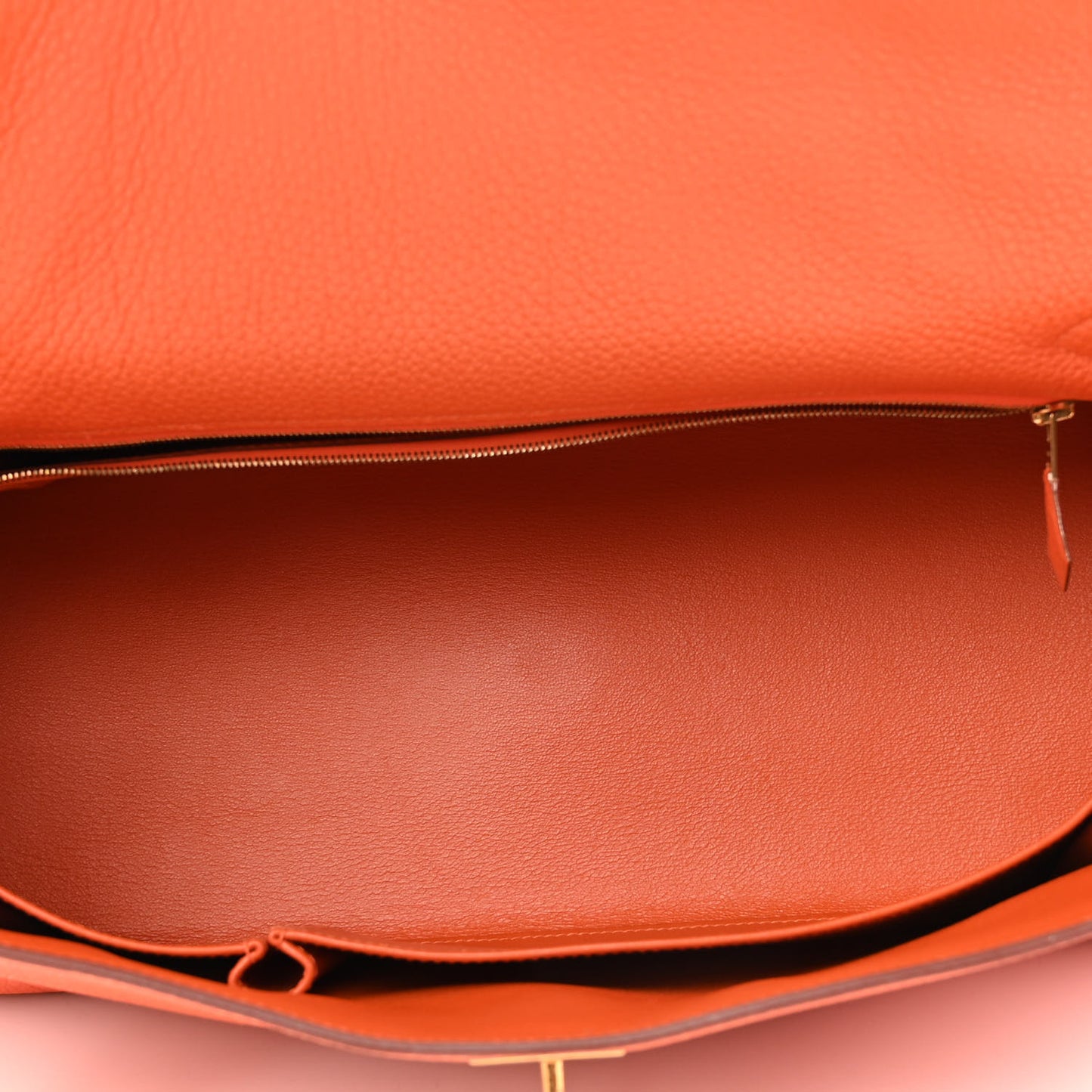 Togo Shoulder Kelly 40 Orange