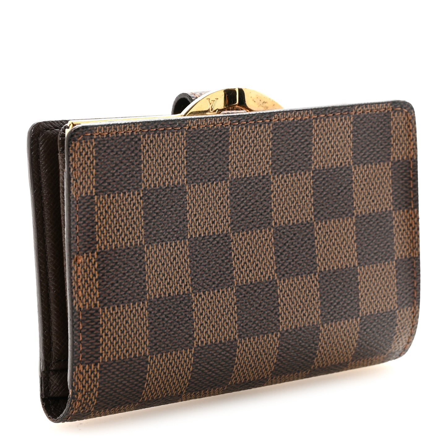 Damier Ebene French Purse Wallet