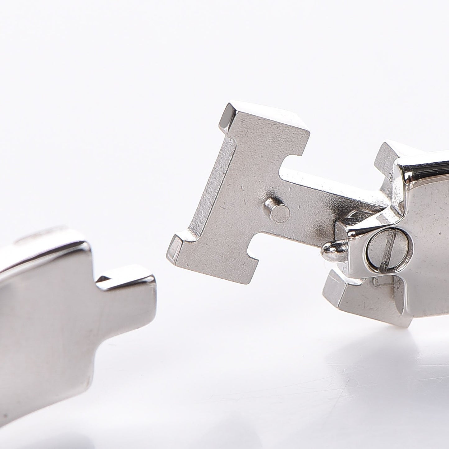 Enamel Narrow Clic Clac H Bracelet GM Bleu Cielo