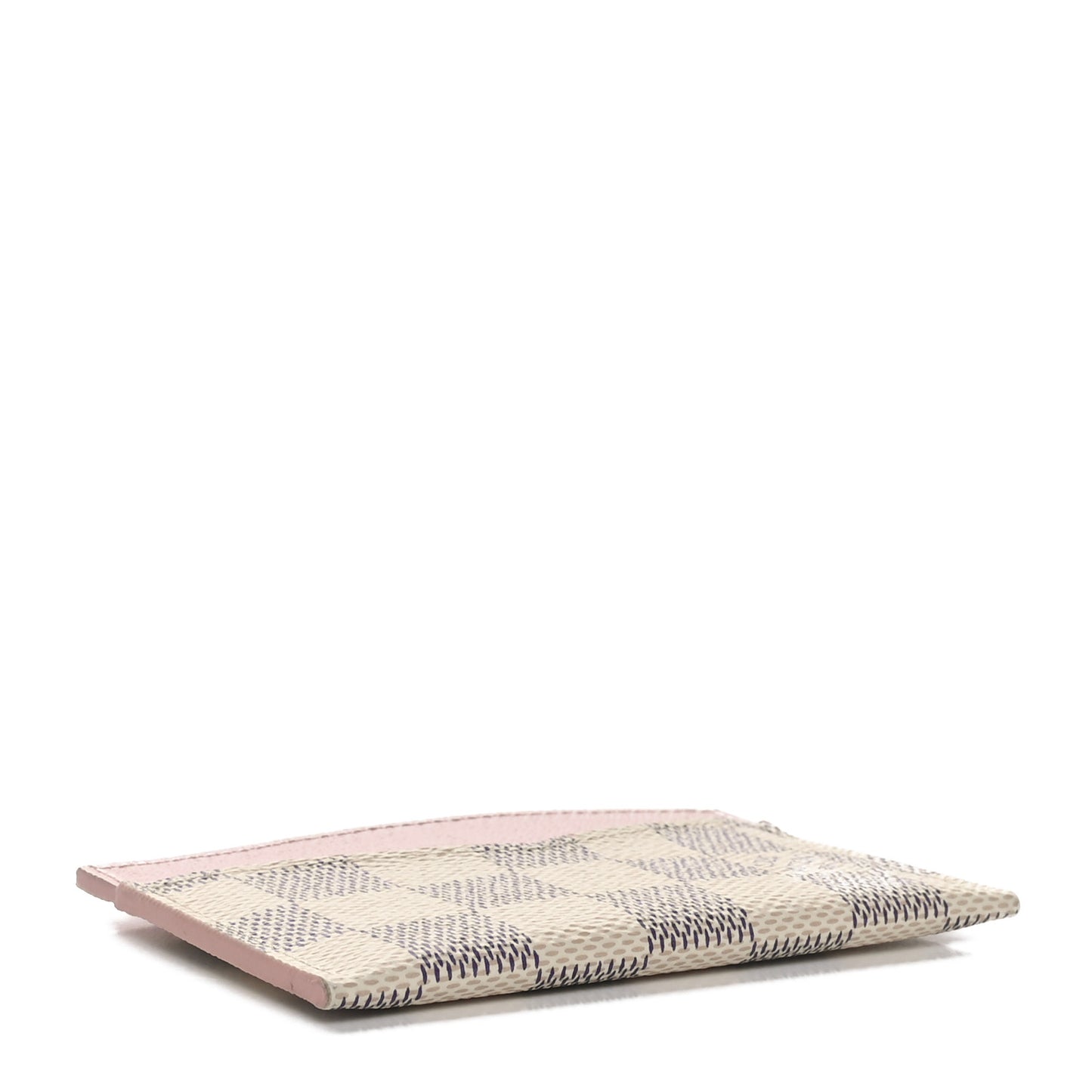 Damier Azur Daily Card Holder Rose Ballerine