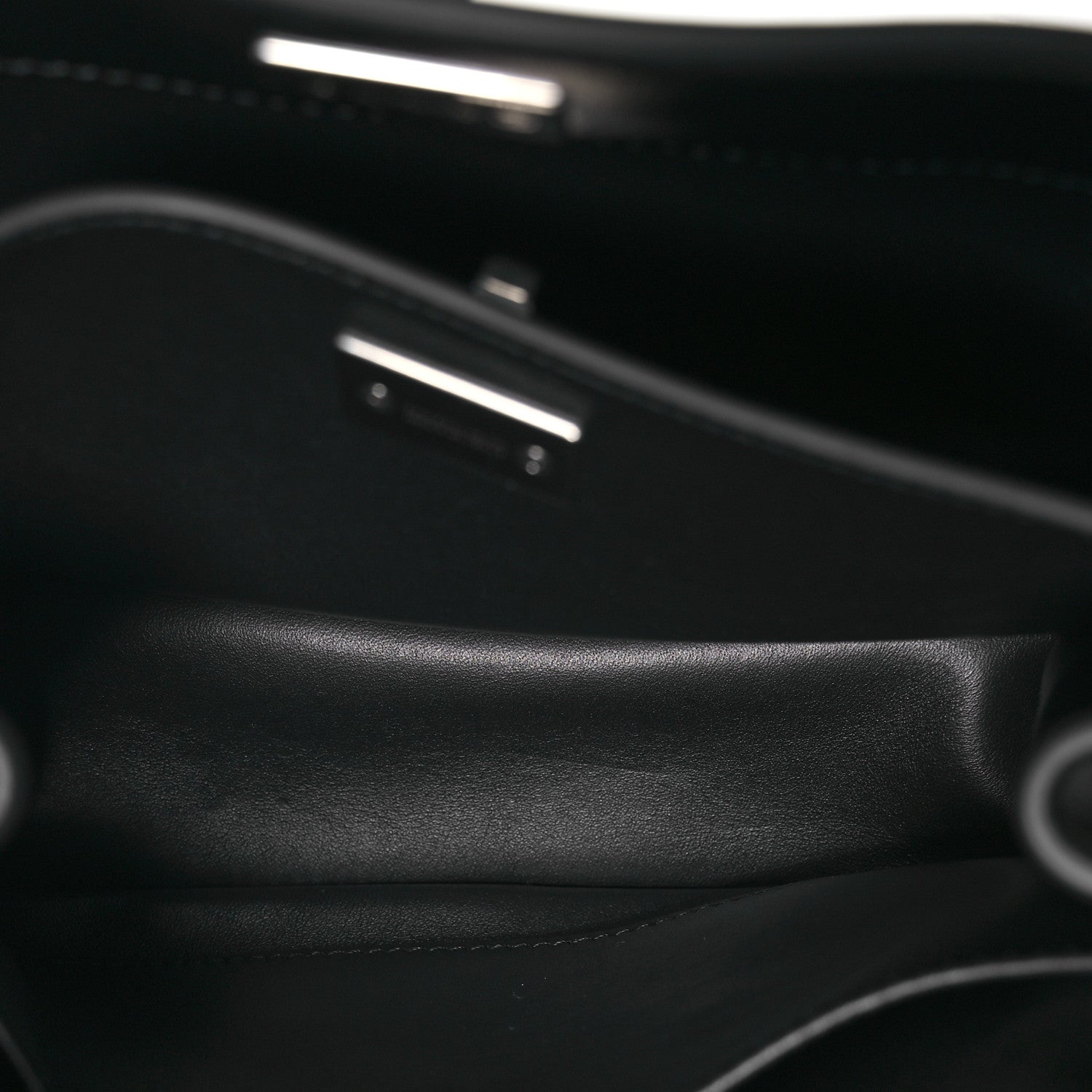 Balenciaga Natural Smooth Calfskin Mini Rodeo Top Handle Handbag Black 5 of 10