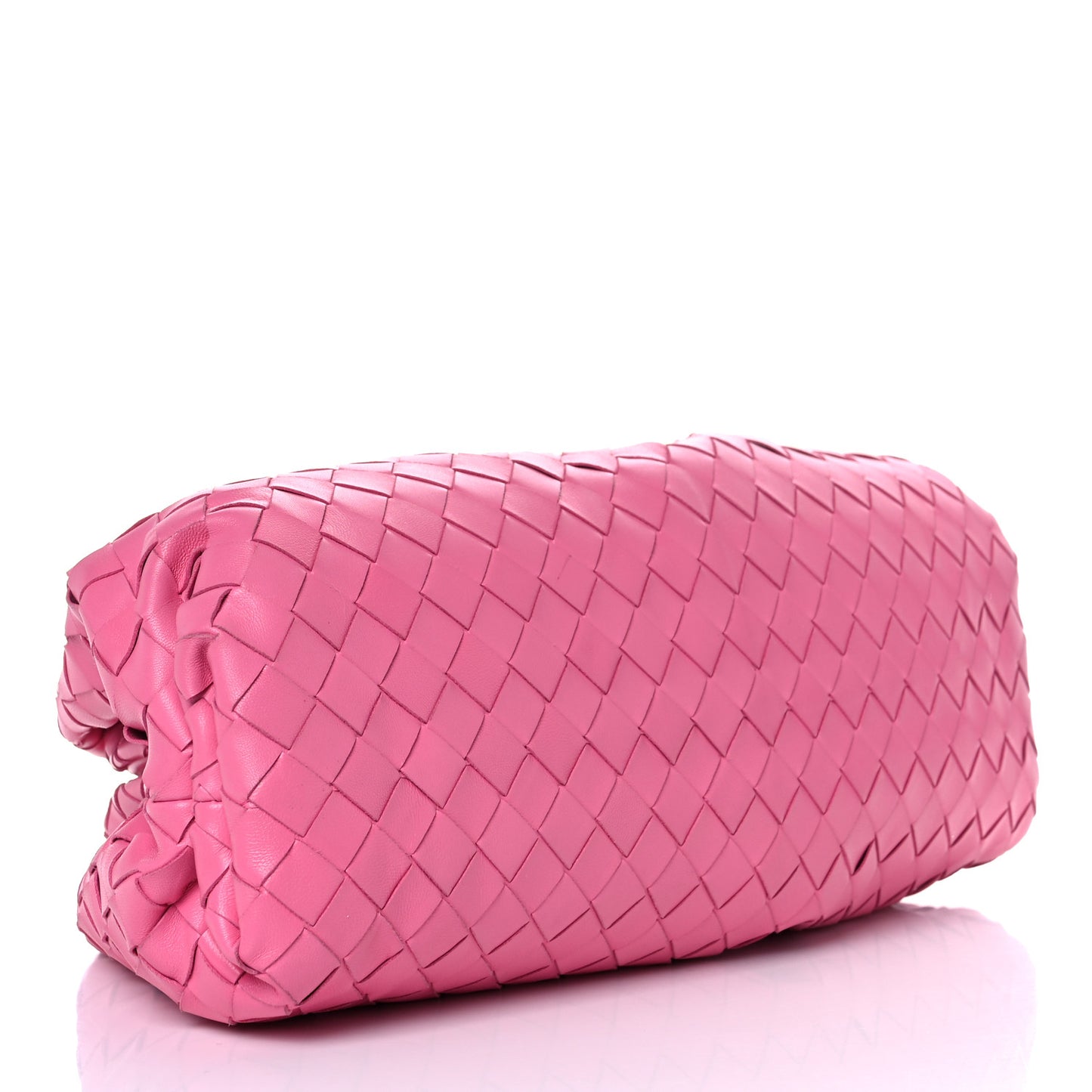 Nappa Maxi Intrecciato The Pouch Oversized Clutch Pink