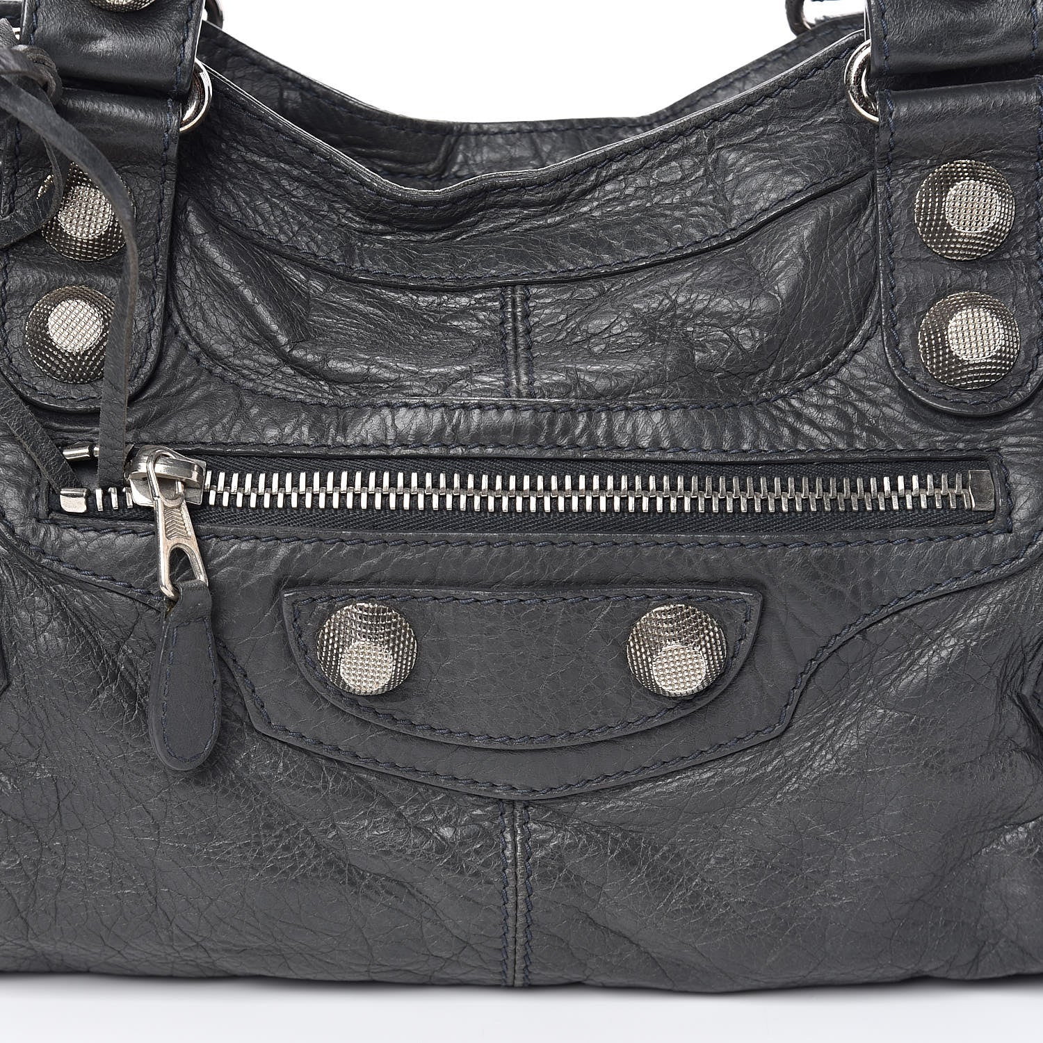Balenciaga Agneau Giant 21 Silver Hardware Part Time Anthracite 10 of 10