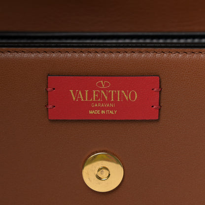 Valentino Garavani Smooth Calfskin Supervee Shoulder Bag Saddle Brown 6 of 8