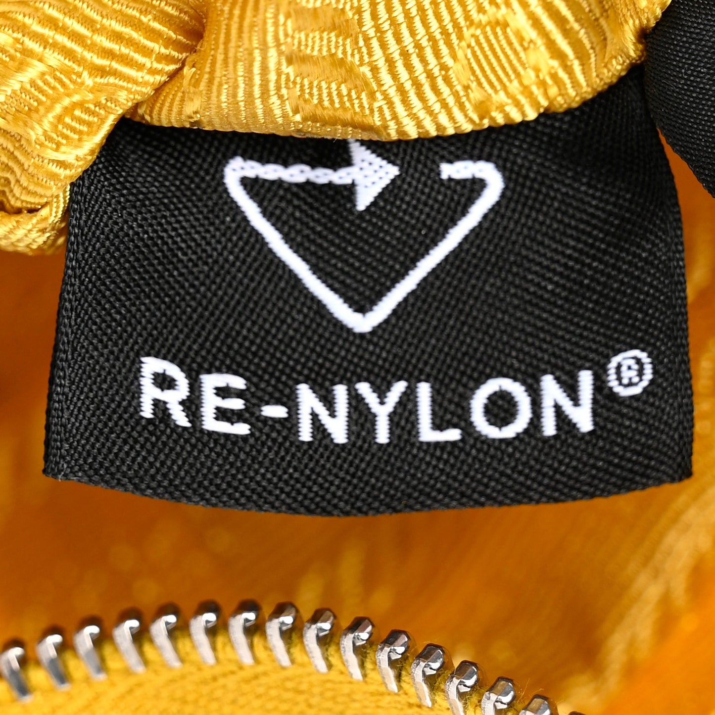 Tessuto Nylon Wrist Pouch Giallo