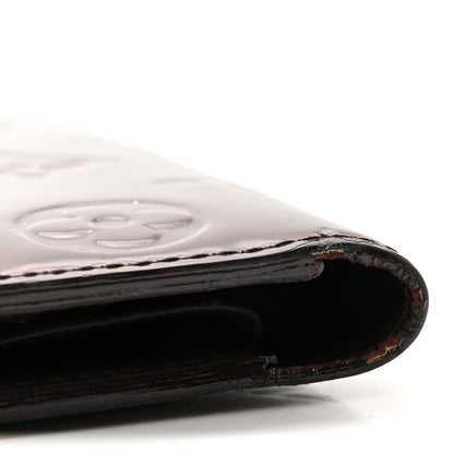 Louis Vuitton Vernis Porte Tresor International Wallet Amarante 11 of 11