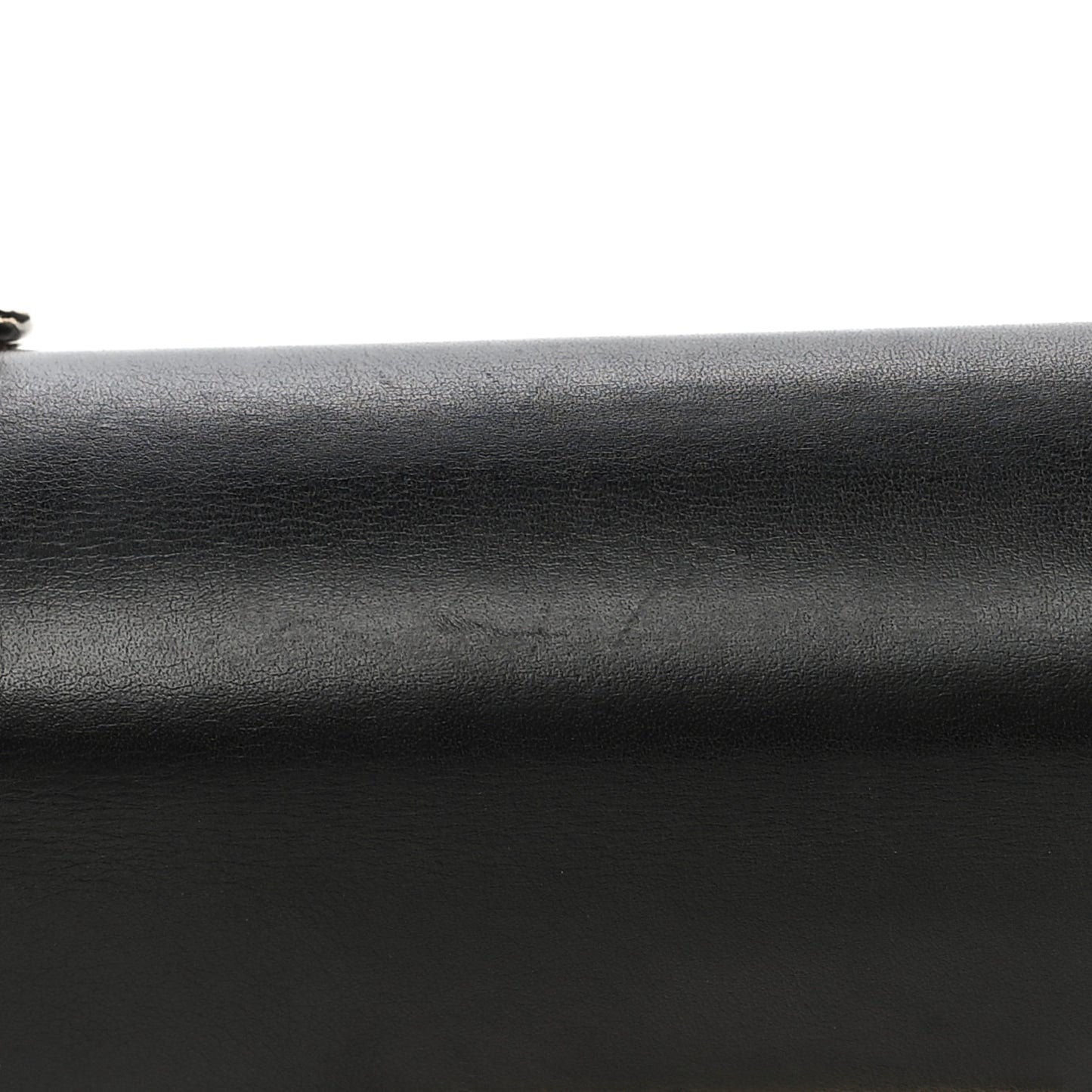 GG Supreme Monogram Calfskin Small Padlock Shoulder Bag Beige Black Cuir
