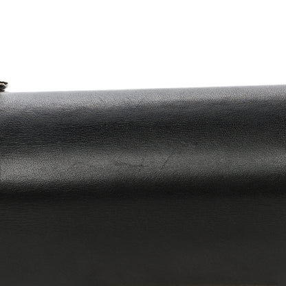 Gucci GG Supreme Monogram Calfskin Small Padlock Shoulder Bag Beige Black Cuir 15 of 16