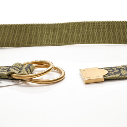 Chanel Canvas CC Logo Belt 90 36 Khaki 4 of 7