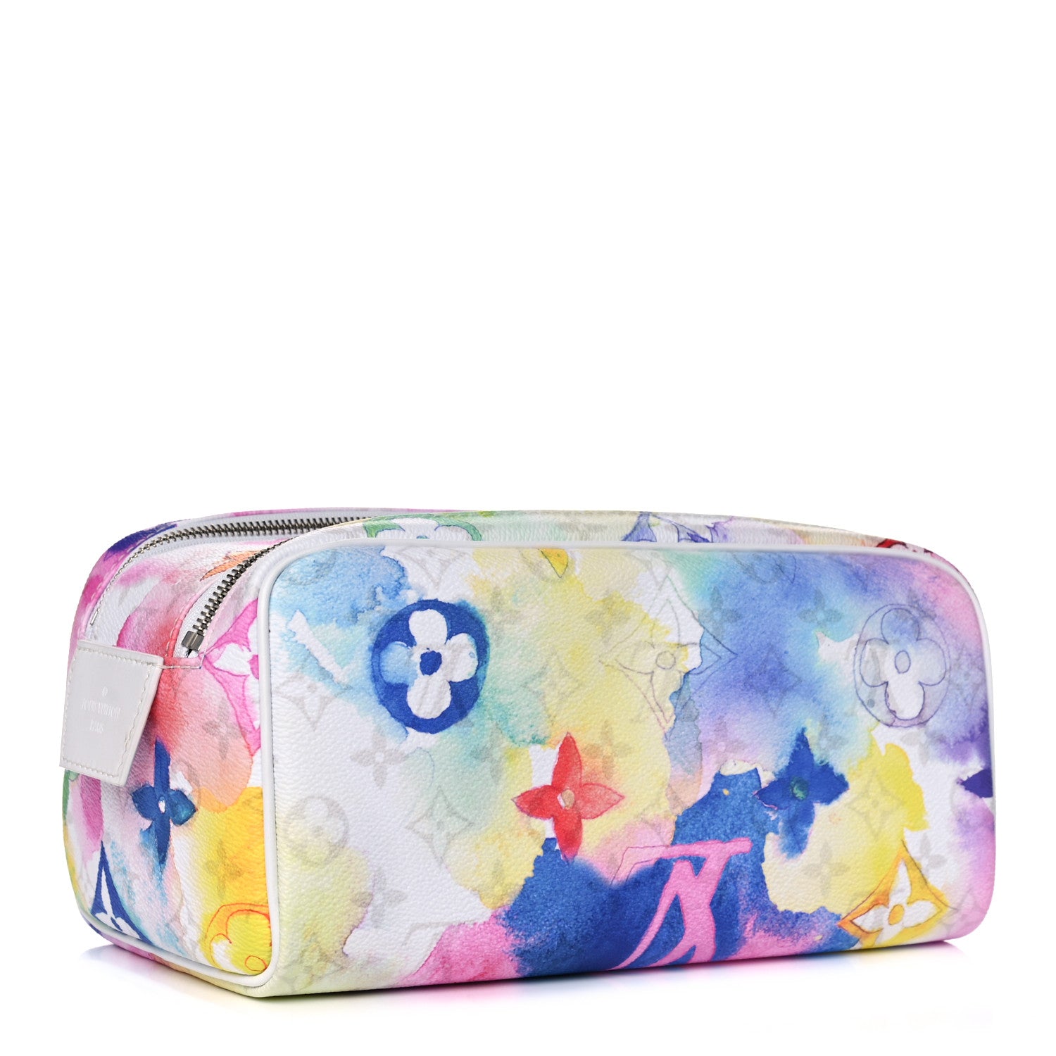 Louis Vuitton Monogram Watercolor Dopp Kit Toilet Pouch Multicolor 3 of 6