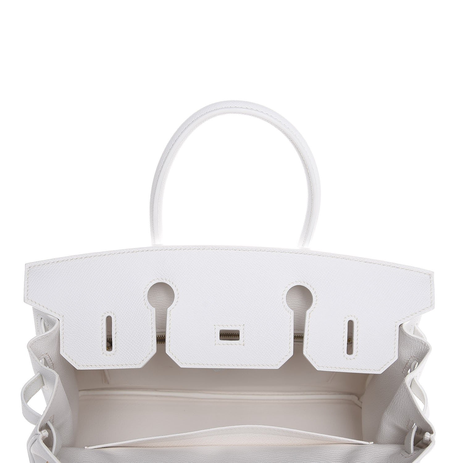 Hermes Epsom Birkin 30 Blanc White 8 of 35