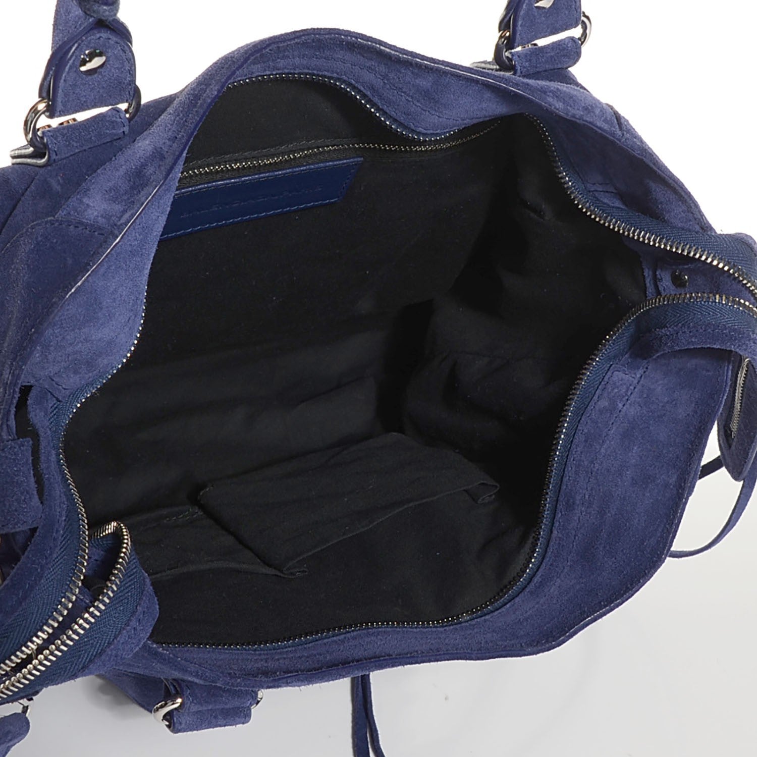 Balenciaga Baby Daim Suede Velo Bleu Nuit 5 of 16