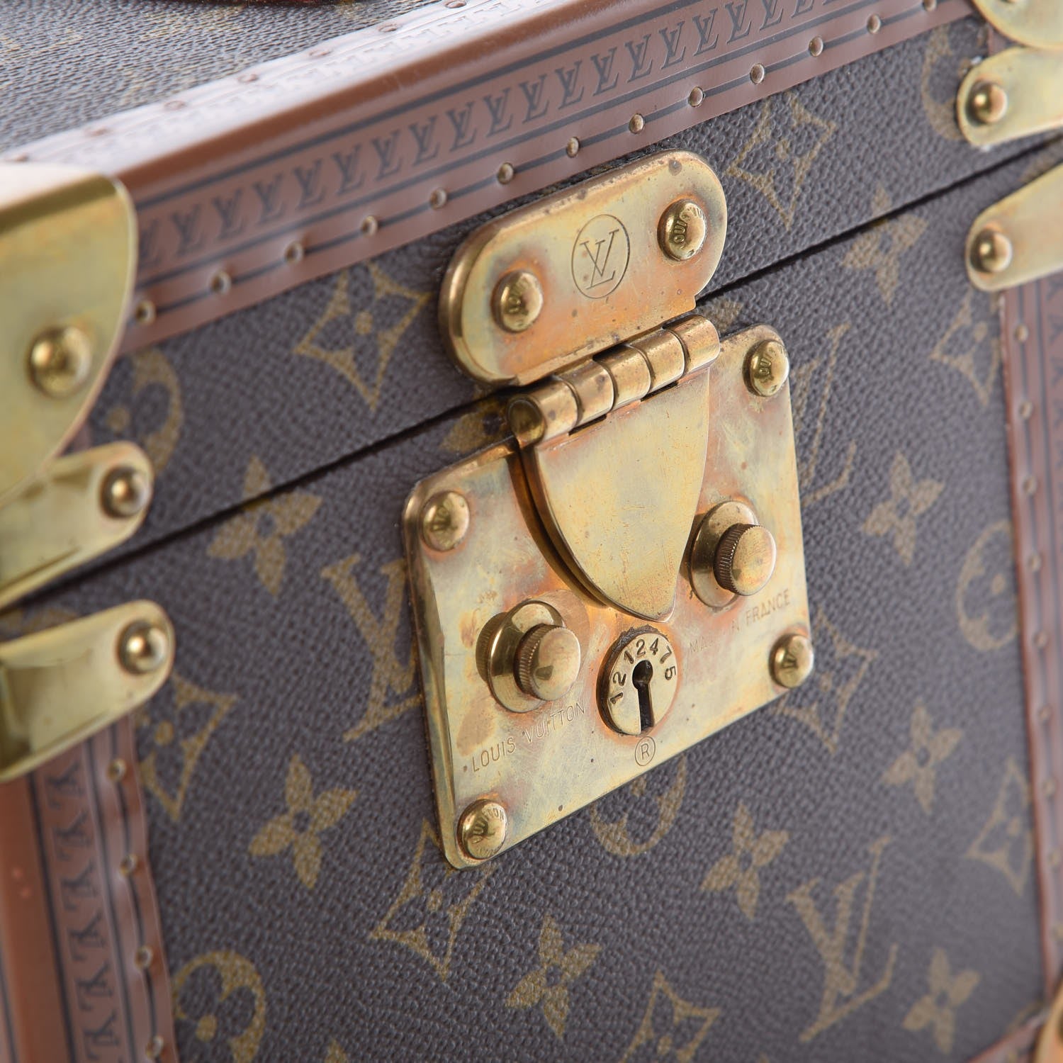 Louis Vuitton Monogram Boite Flacons Beauty Train Trunk Case 18 of 19