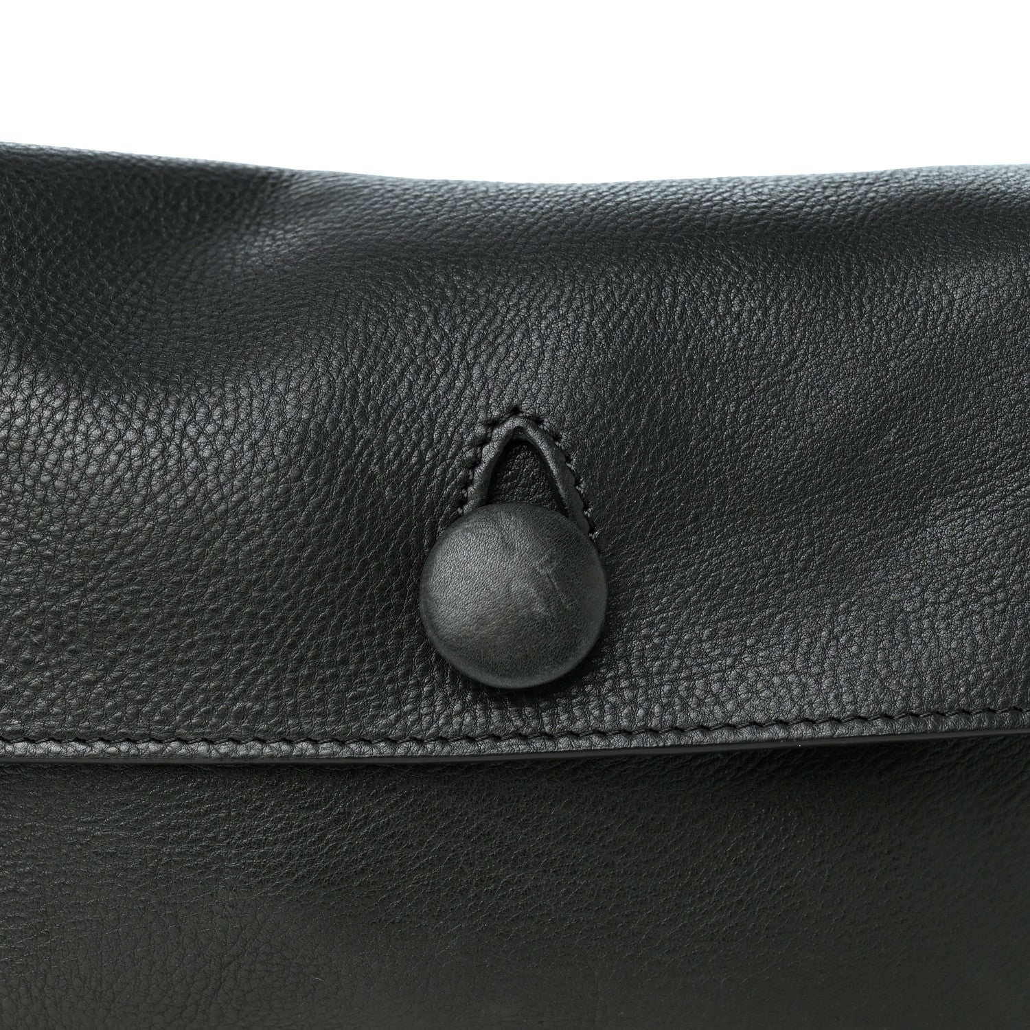 The Row Waxed Calfskin Sally Bag Black 7 of 9