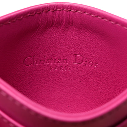 Christian Dior Lambskin Cannage Lady Dior Card Holder Rani Pink 6 of 7