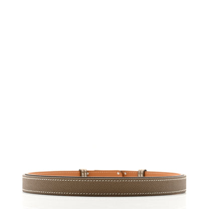Hermes Epsom Kelly Belt Etoupe 2 of 4