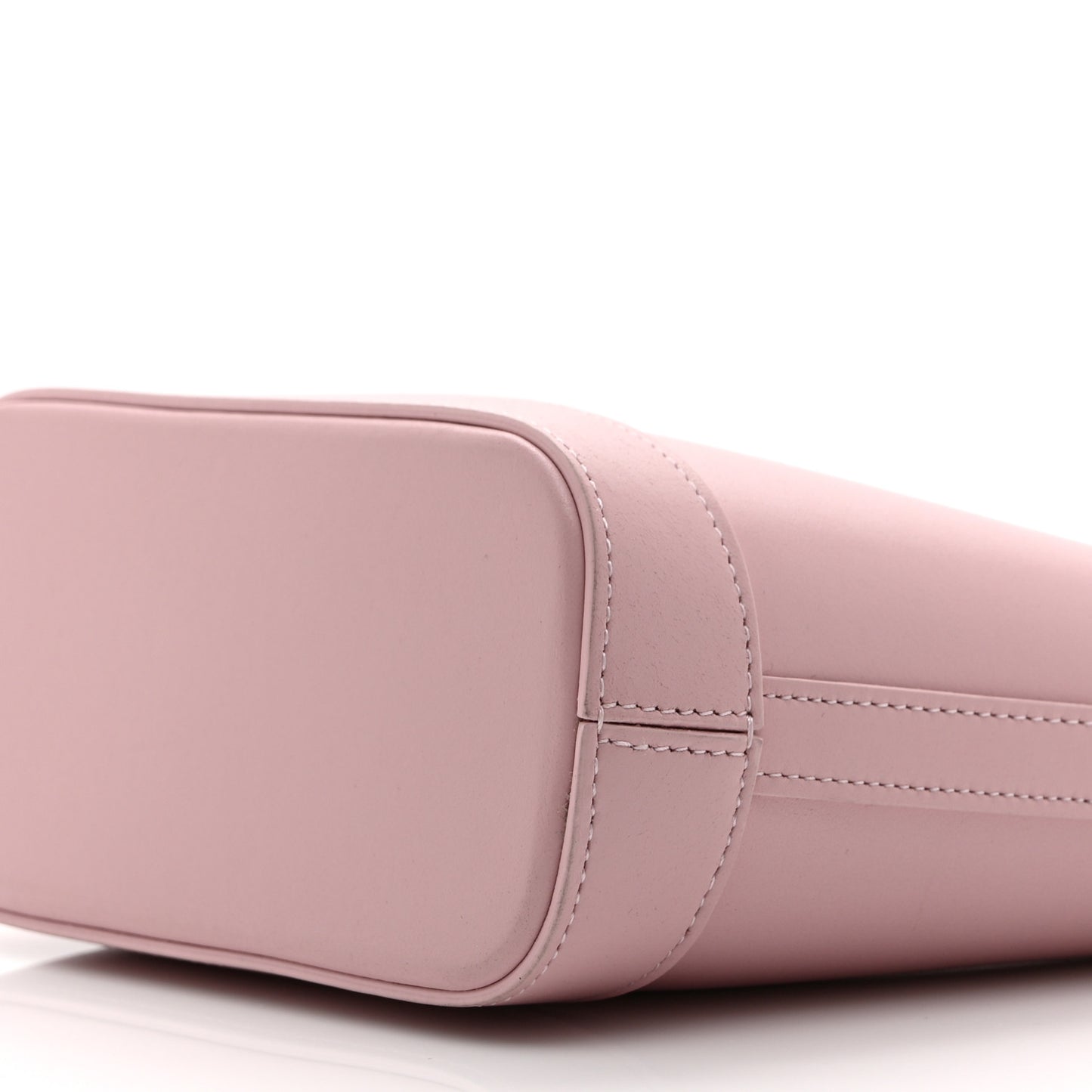 Smooth Calfskin Mini Cuir Triomphe Bucket Bag Light Pink