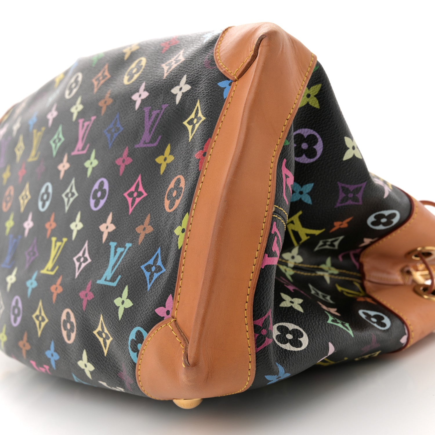 Louis Vuitton Monogram Multicolor Ursula Black 9 of 10