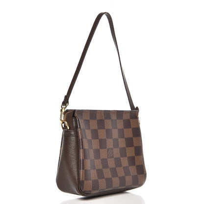 Louis Vuitton Damier Ebene Trousse Make Up Bag Pochette 3 of 9
