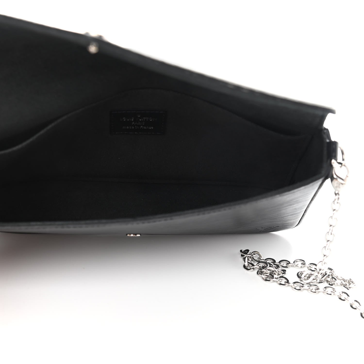 Louis Vuitton Epi Pochette Felicie Black 6 of 10