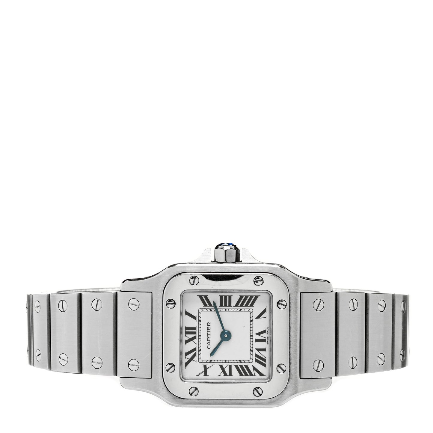 Stainless Steel 24mm Santos de Cartier Galbee Quartz Watch