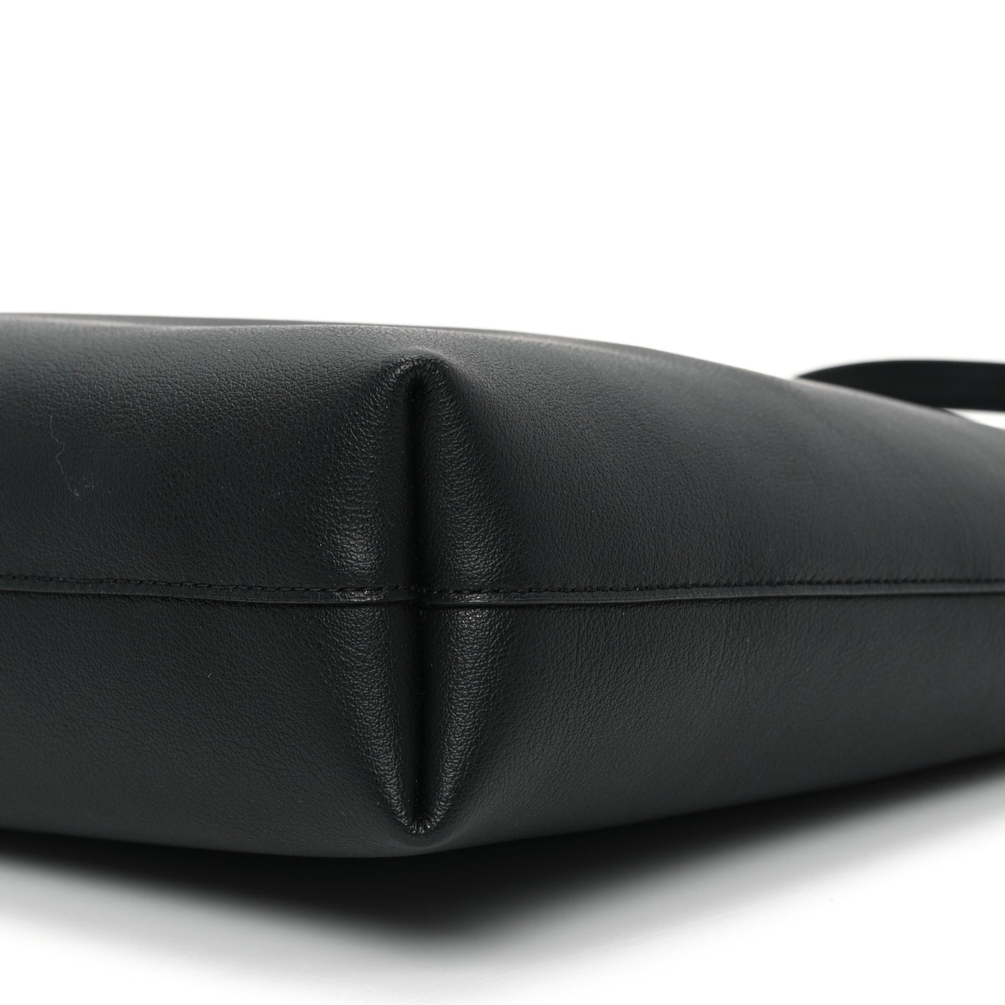 Calfskin Toy Shopping Tote Black