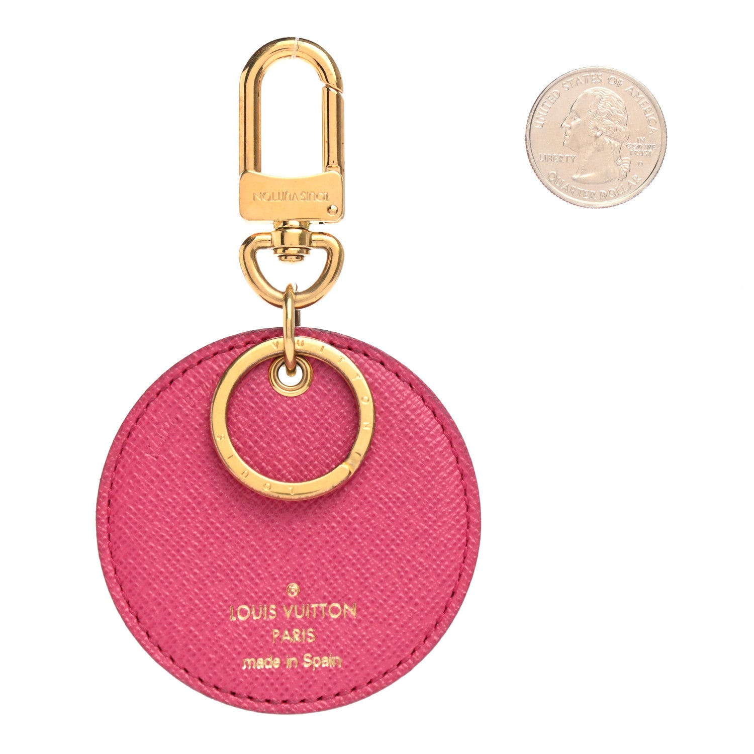 Louis Vuitton Damier Ebene Illustre Posies Bag Charm 2 of 3