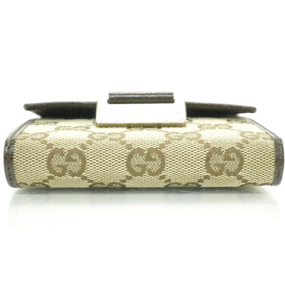 Gucci Monogram French Flap Wallet Ebony 5 of 8