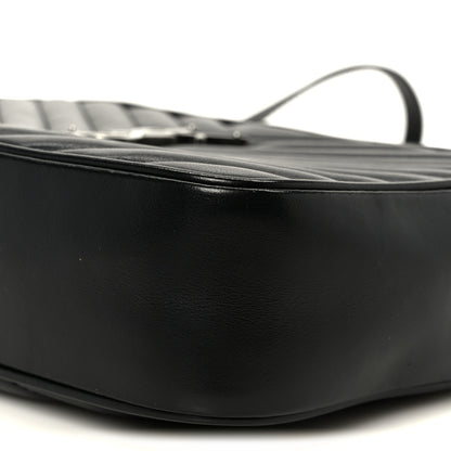 Saint Laurent Calfskin Matelasse Monogram Lou Camera Bag Black 10 of 10
