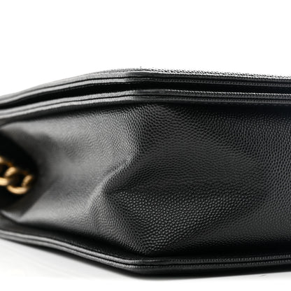 Chanel Caviar Quilted Large Boy Flap Black 9 of 10