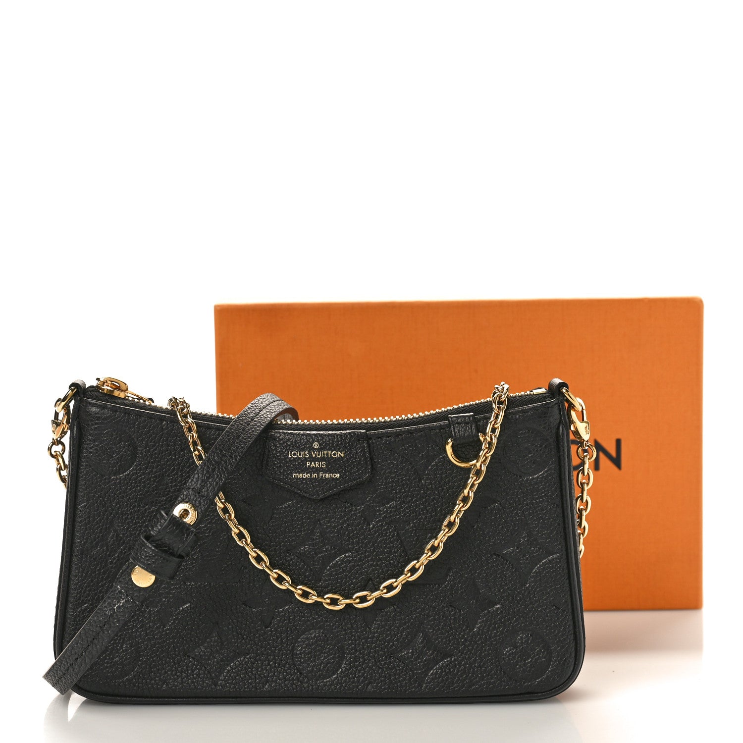 Louis Vuitton Empreinte Easy Pouch On Strap Black 10 of 10