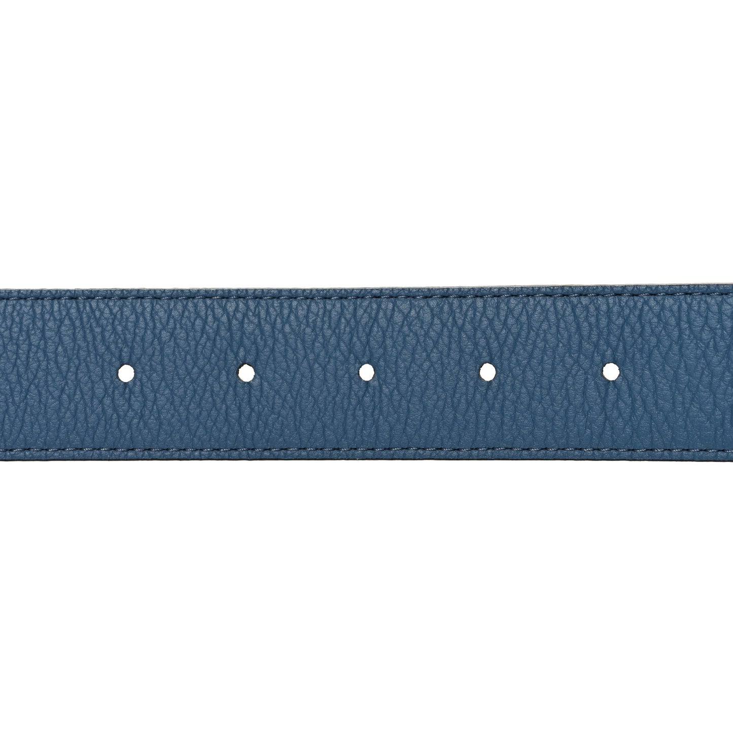 Monogram LV Circle 35mm Reversible Belt 80 32 Blue