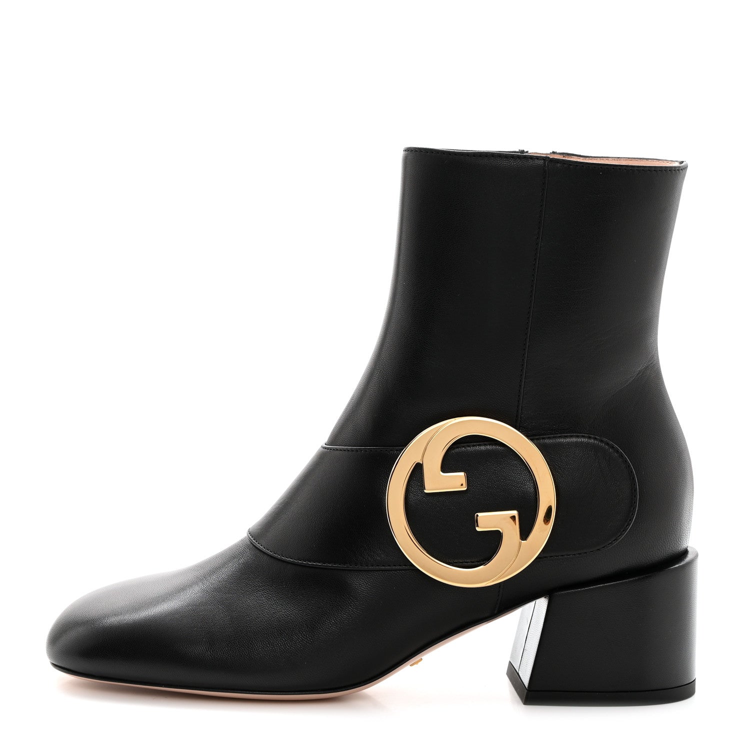 Gucci Malaga Kid GG Blondie 55mm Ankle Boots 36.5 Black 1 of 9