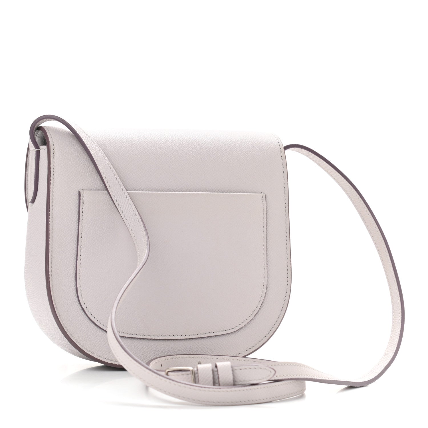 Celine Grained Calfskin Compact Trotteur Ballerina 2 of 8
