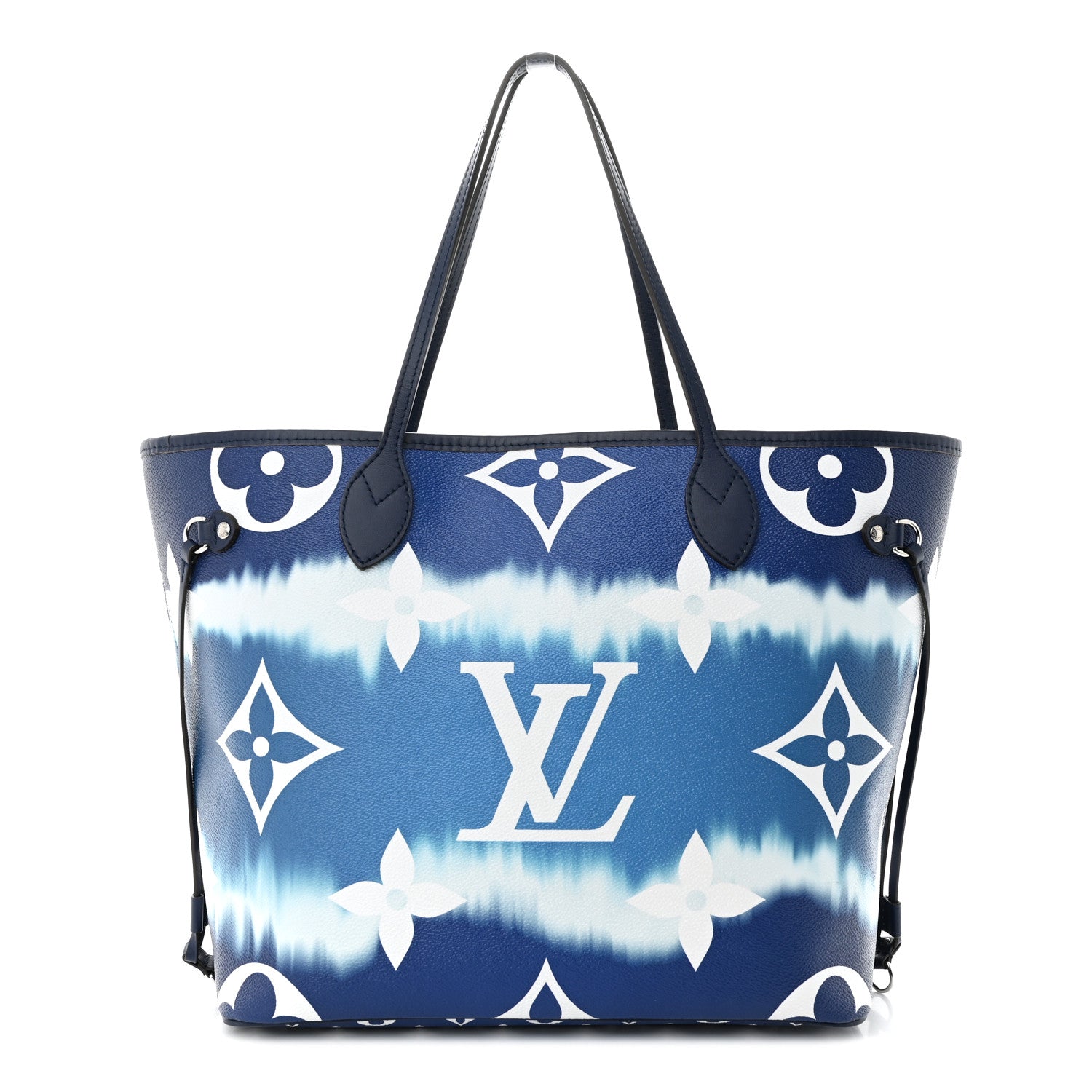 Louis Vuitton Monogram Escale Neverfull MM Blue 1 of 10